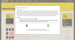 Desktop Screenshot of internimedicina.cz